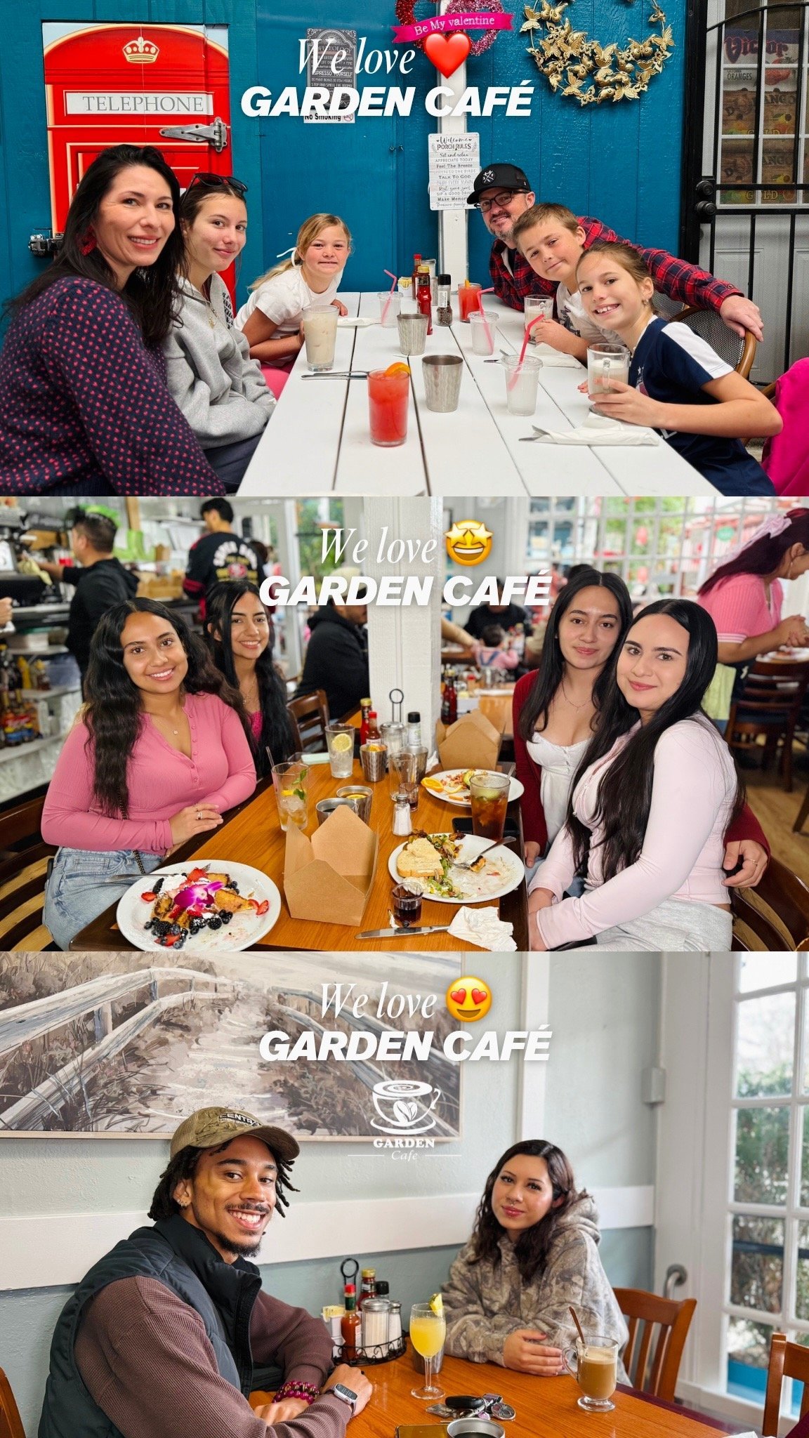 Garden Cafe team